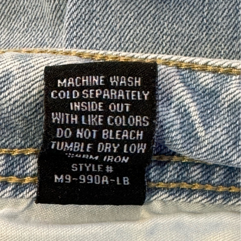 38X32 Smoke and ash straight leg jeans - Picture 9 of 10